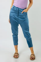 Sky Blue Satin Droppient