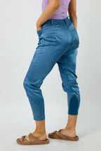 Sky Blue Satin Droppient