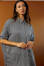 Stripe Silky Blake Shirt
