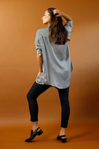 Stripe Silky Blake Shirt