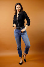 Chambray Slim Leg Rosie Jean - SALE