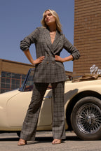 Multi Tuck Sleeve Blazer - SALE