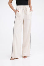Ivory Euro Sport Drawstring Pant
