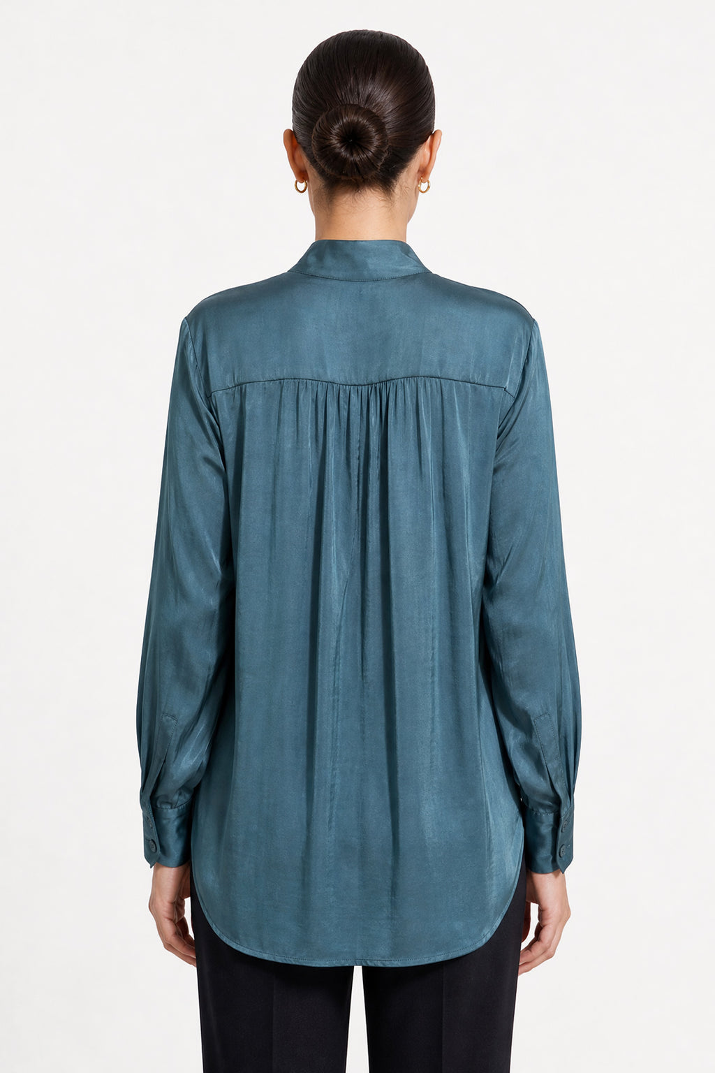 Teal Glow Cargo Blogger Shirt
