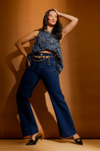Dark Denim Stretch Pocket Jean Dark Denim