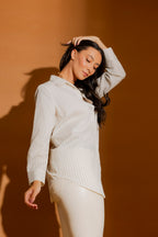 Ivory Pinstripe Classic Shirt