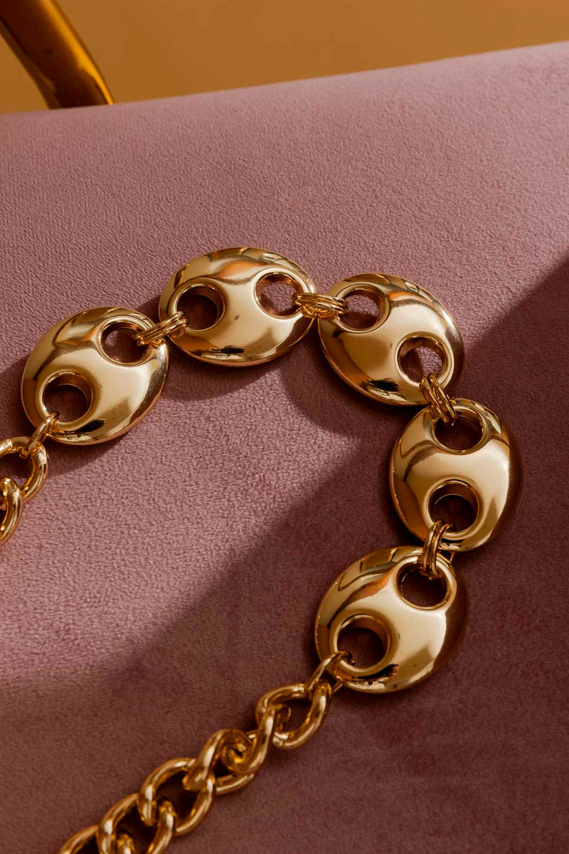 Gold Jumbo Link Necklace