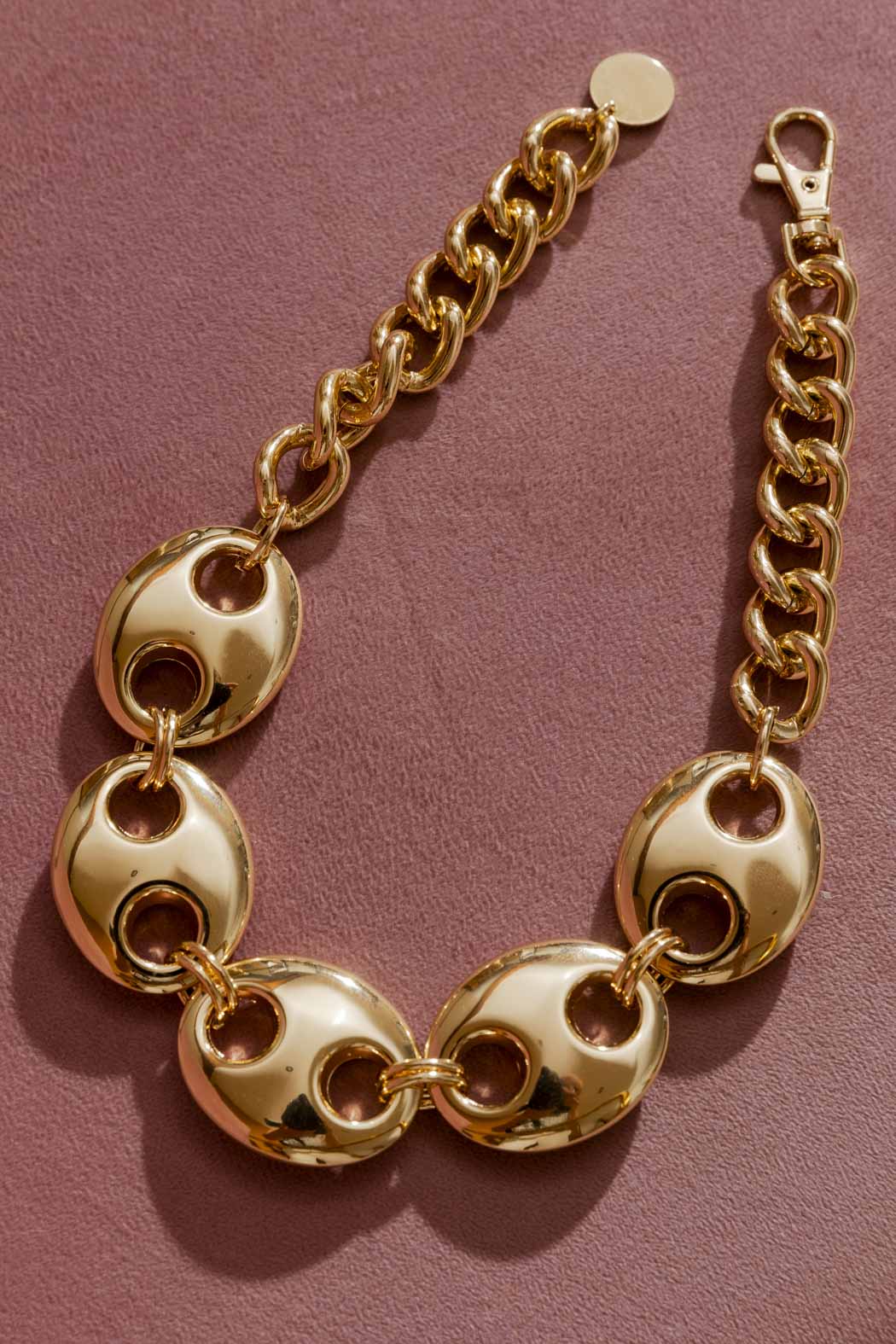 Gold Jumbo Link Necklace
