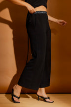 Black Bubble Lounge Pant