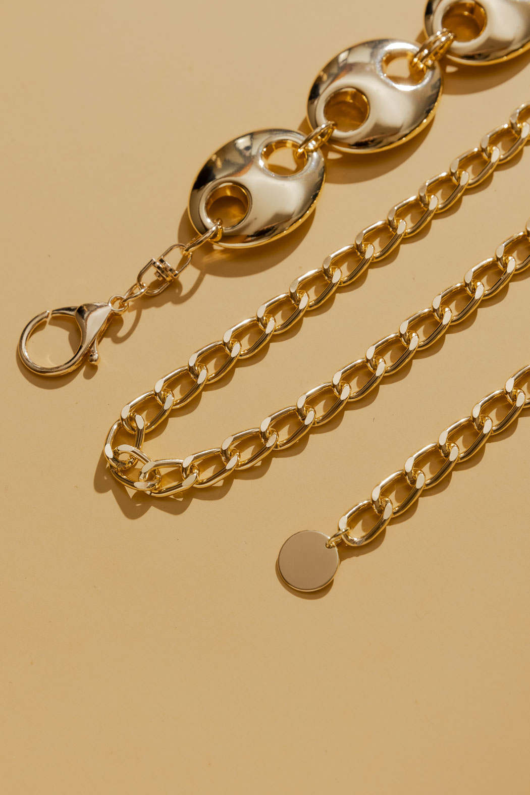 Gold Jumbo Link Belt