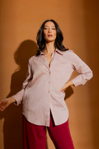 Pink Pinstripe Classic Shirt