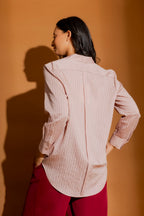 Pink Pinstripe Classic Shirt