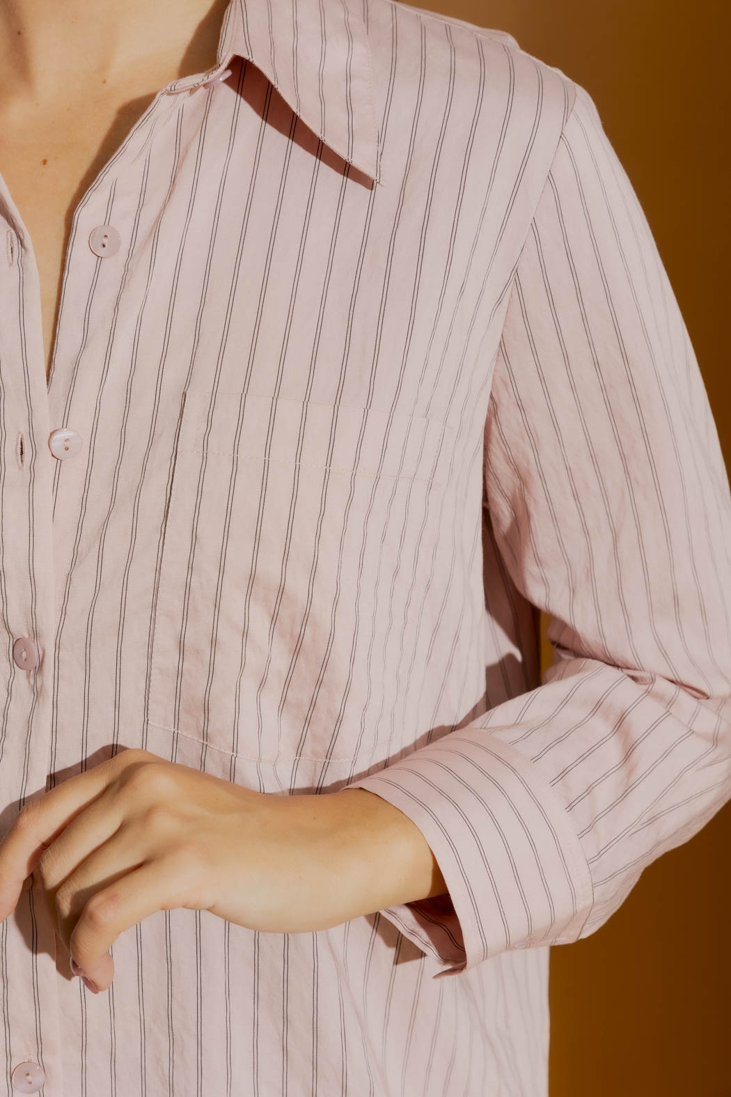 Pink Pinstripe Classic Shirt