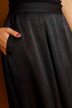 Black Bubble Skirt