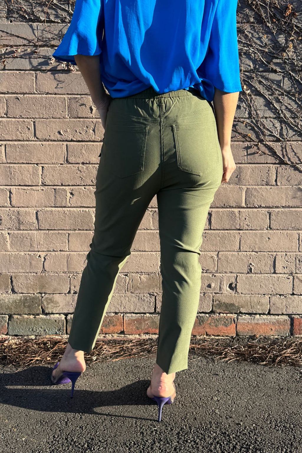 Khaki Lux Sport Cargo Pant