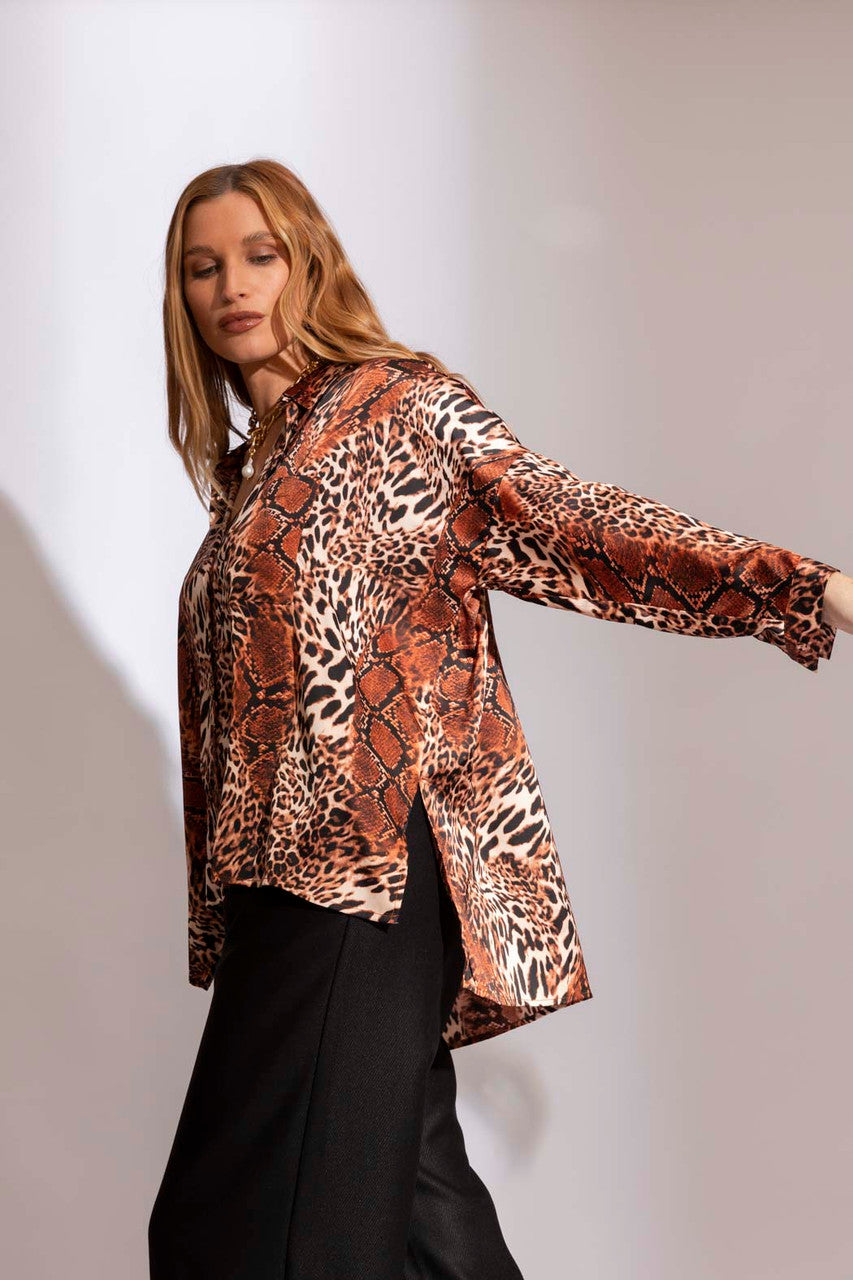 Tan Animal Everyday Shirt