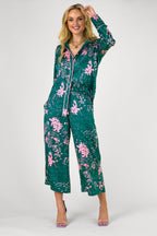 Jade Pink Silky Crop Culottes - Final Sale