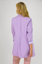 Lilac Shimmer Blazer - Sale