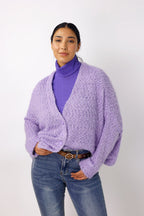 Lilac Wonder Crop Cardi