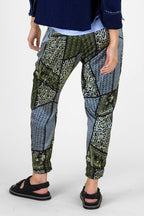 Khaki Silky Cargo Pant - Final Sale