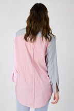 Hamptons Stripe Patchwork Shirt - Final Sale
