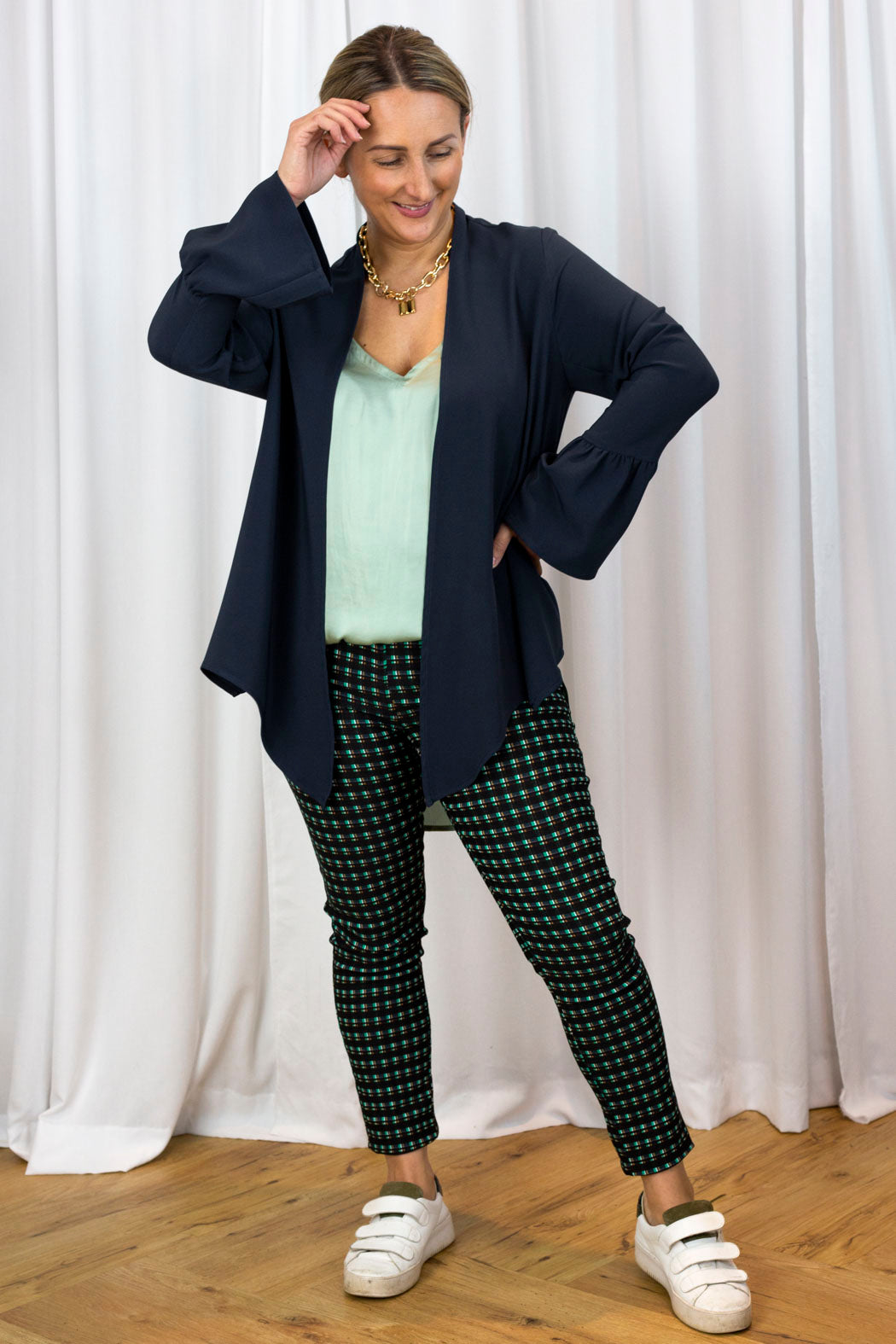 Navy Christina Jacket - Final Sale