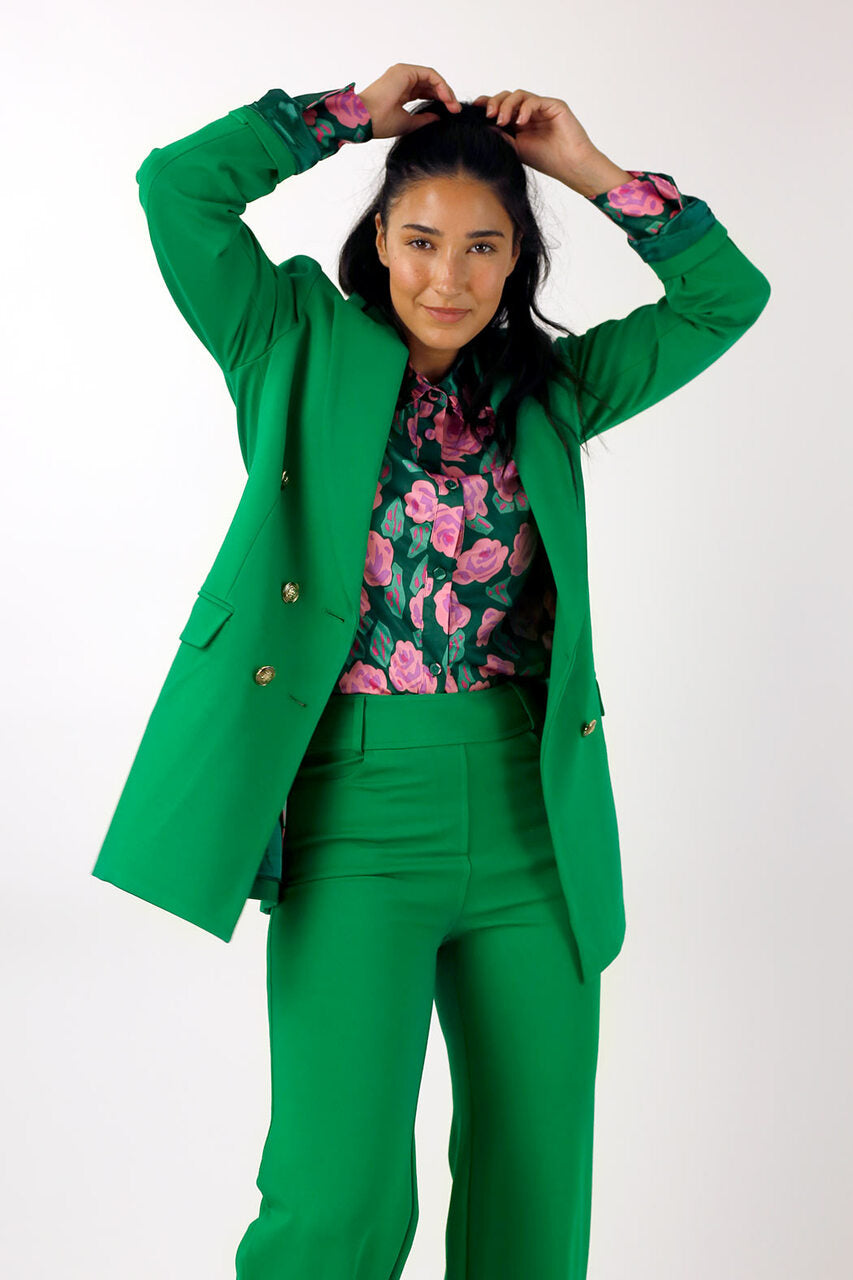 Green Ponte Blazer - SALE