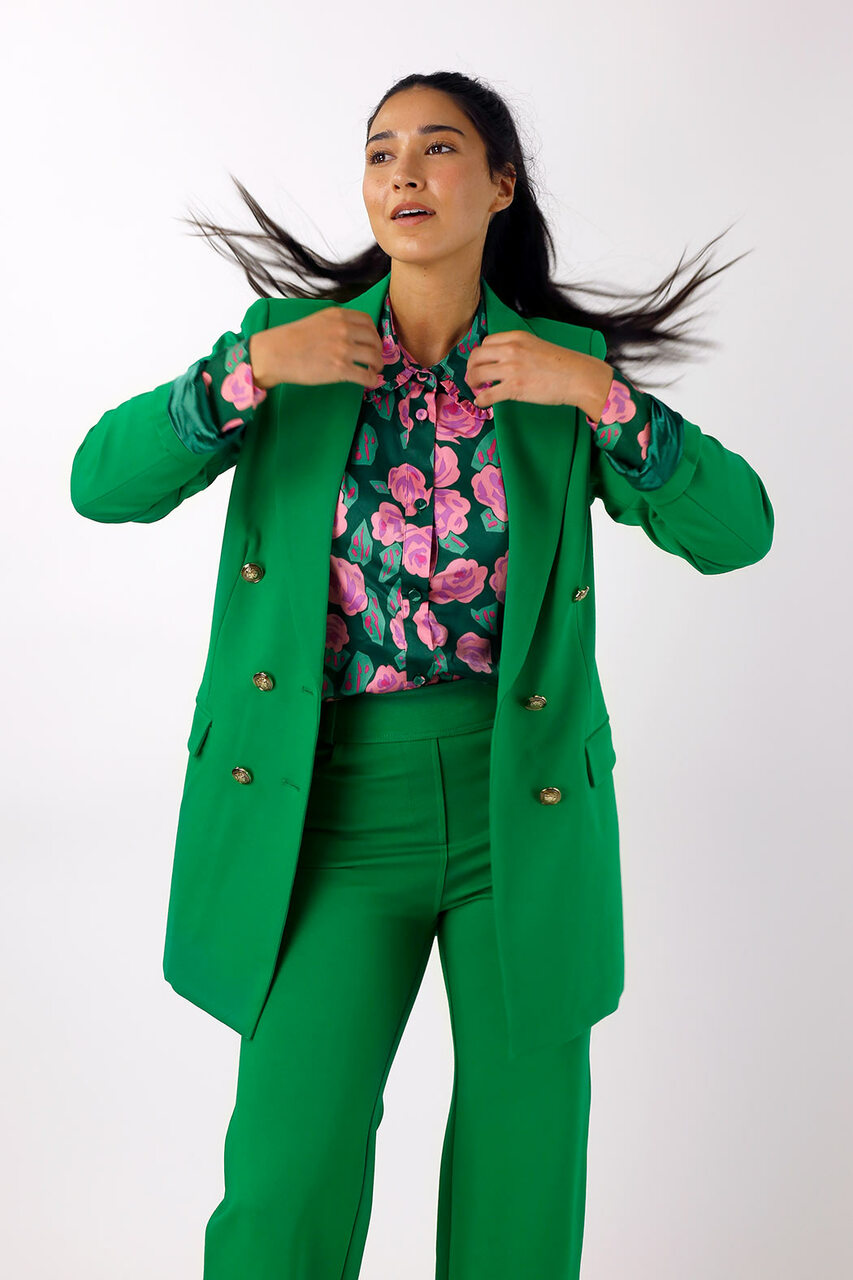 Green Ponte Blazer - SALE
