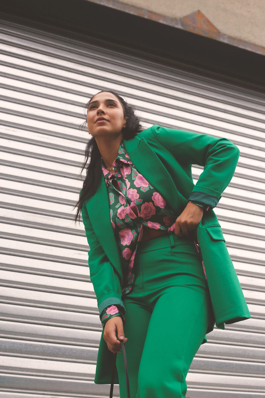 Green Ponte Blazer - SALE