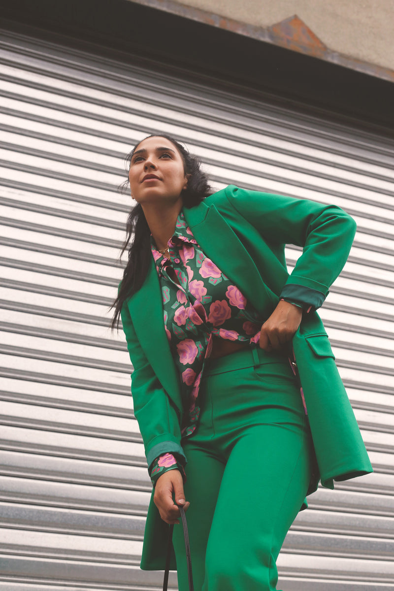 Green Ponte Blazer - SALE