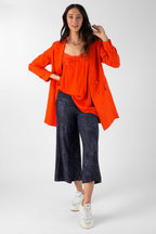 Orange Silky Dainty Cami - Final Sale