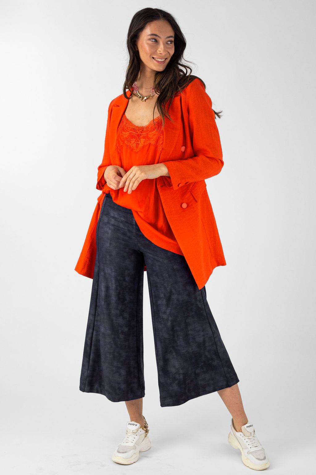 Navy Foil Superior Jersey Classic Pant - Final Sale