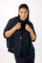Black Wonder Crop Cardi - SALE