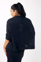 Black Wonder Crop Cardi - SALE