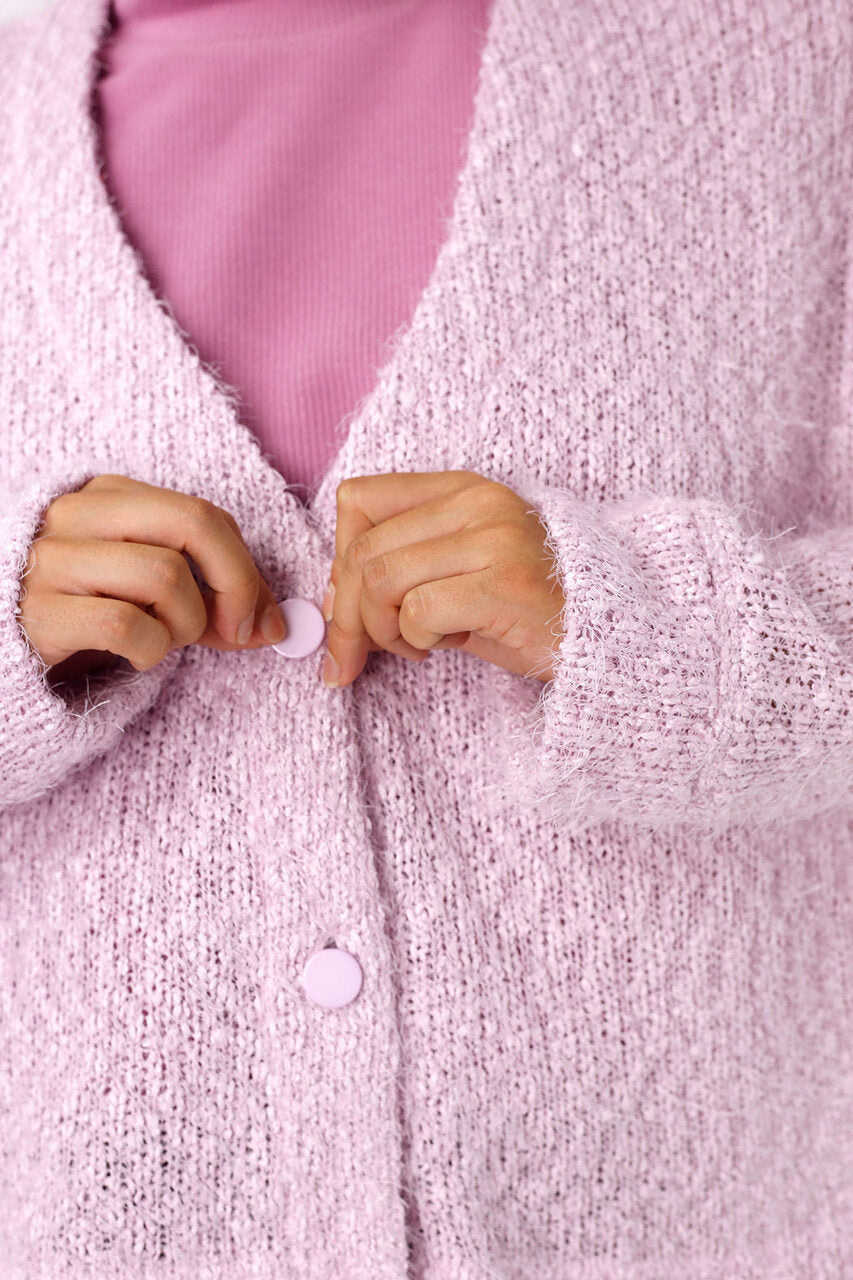 Pink Wonder Crop Cardi - FINAL SALE