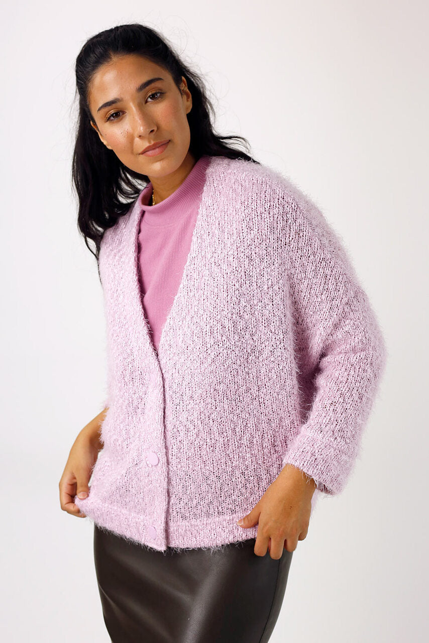 Pink Wonder Crop Cardi - FINAL SALE
