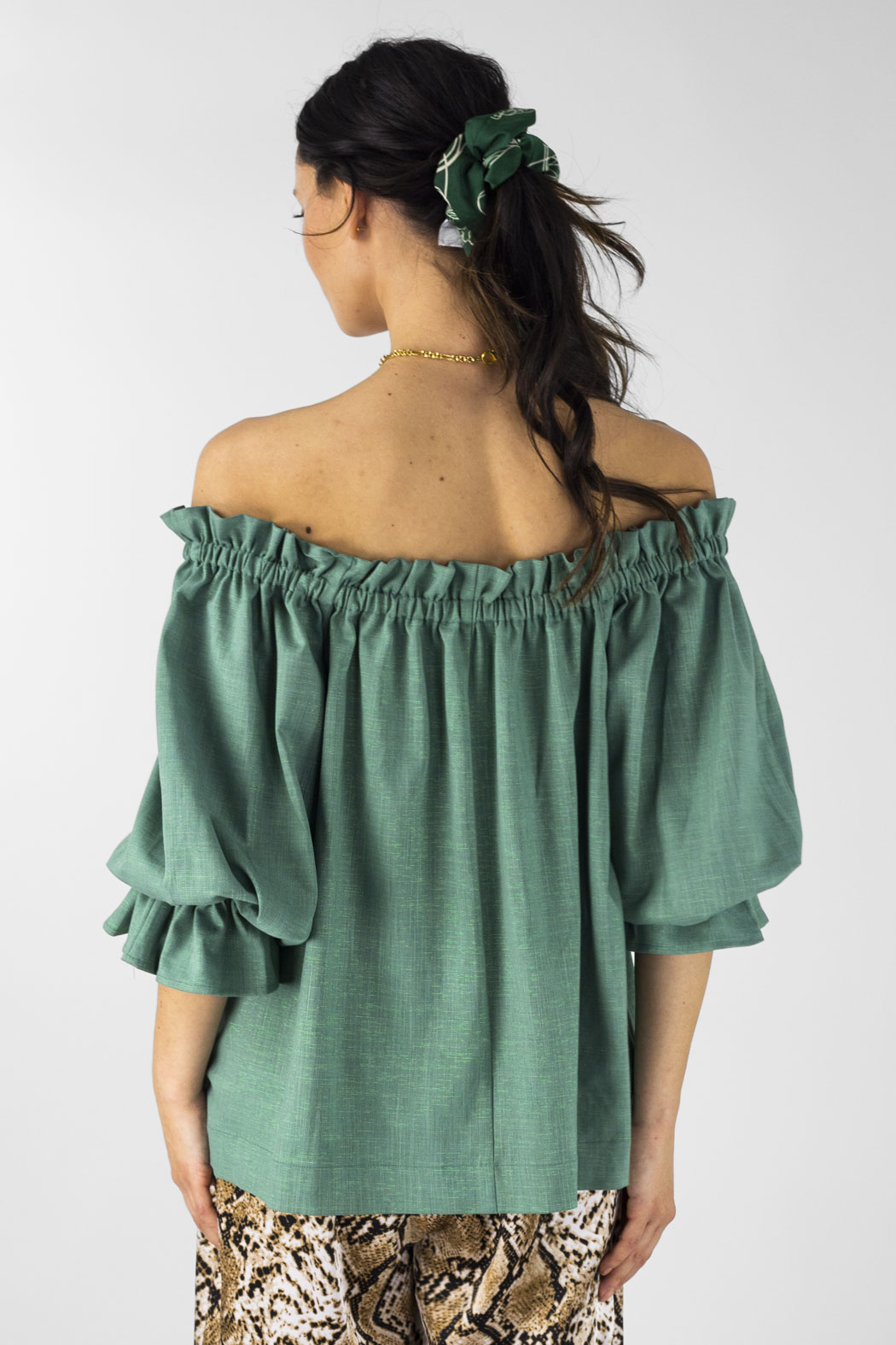 Sage Shimmer Top Nt