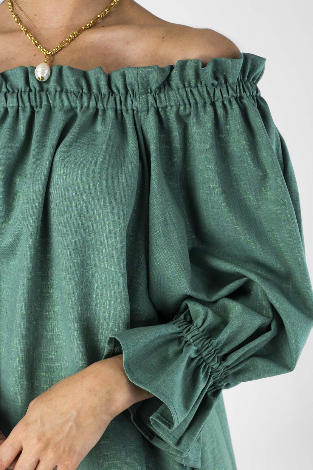 Sage Shimmer Top Nt