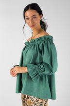 Sage Shimmer Top Nt