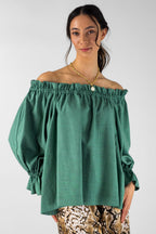 Sage Shimmer Top Nt