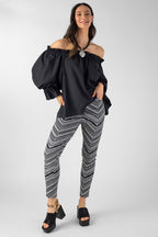 Black Shimmer Top NT