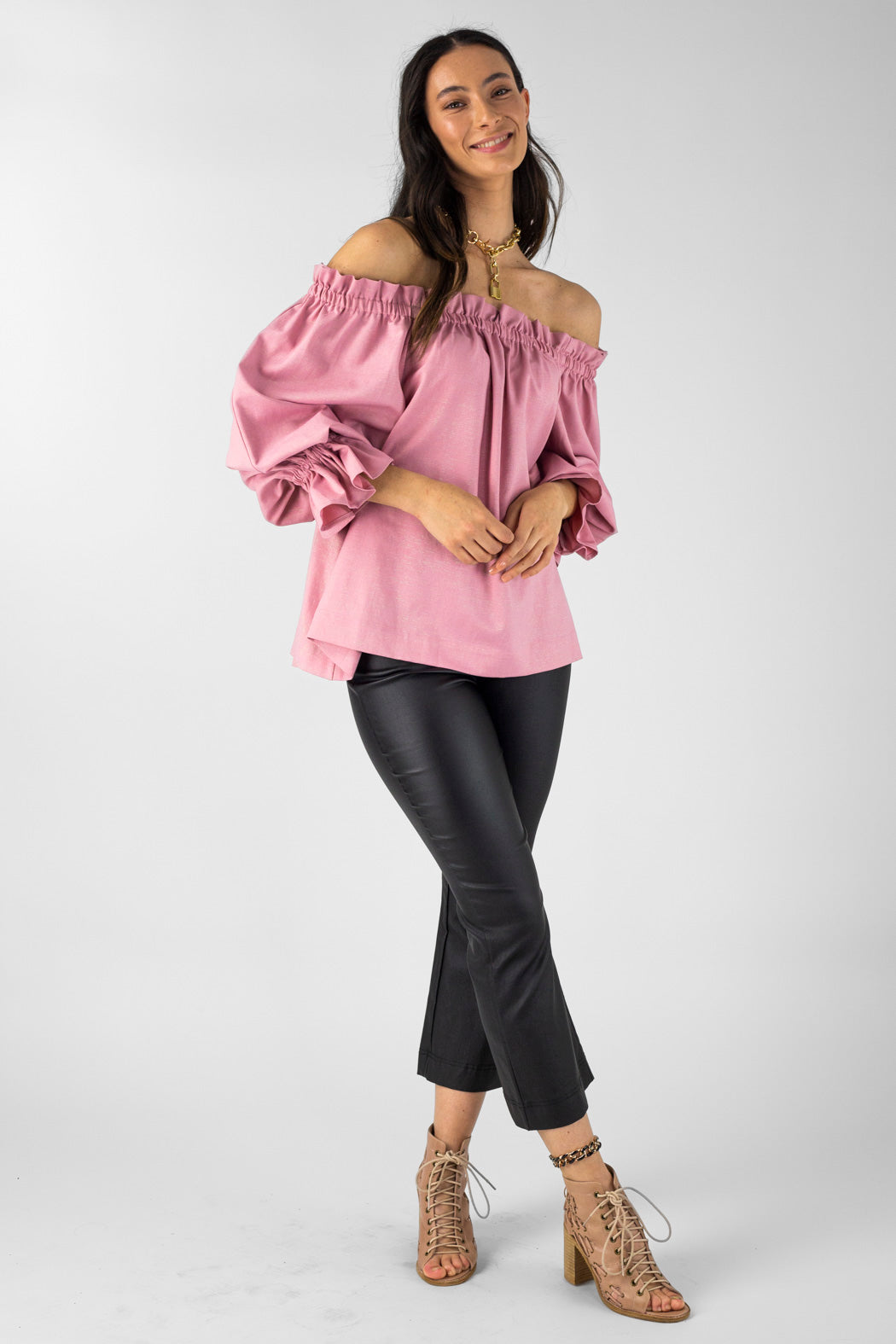 Pink Shimmer Top Nt