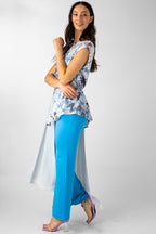 Mid Grey Whimsical Grecian Tunic - Final Sale