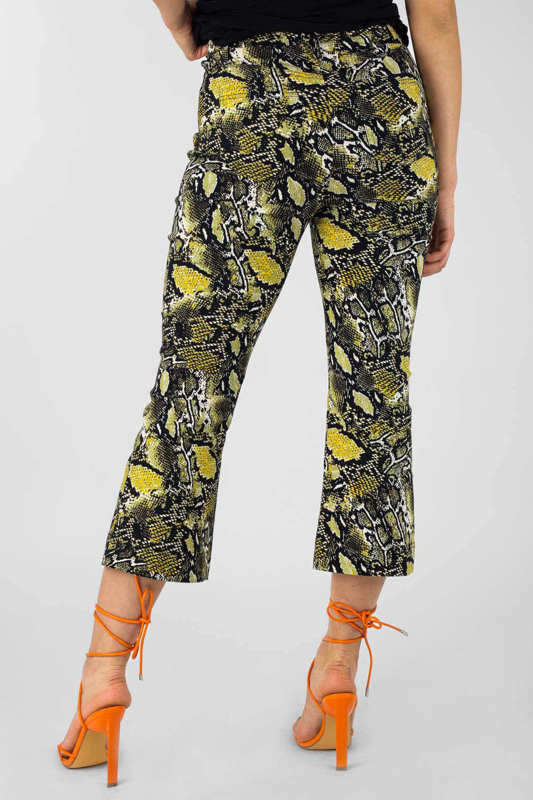 Snake Crop Flare - Final Sale