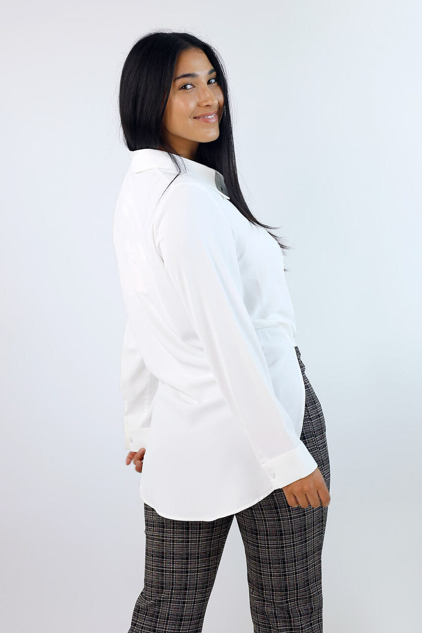 Ivory Soft Touch Zhoush Shirt - SALE