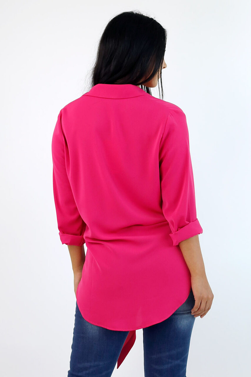 Hot Pink Soft Touch Zhoush Shirt - SALE