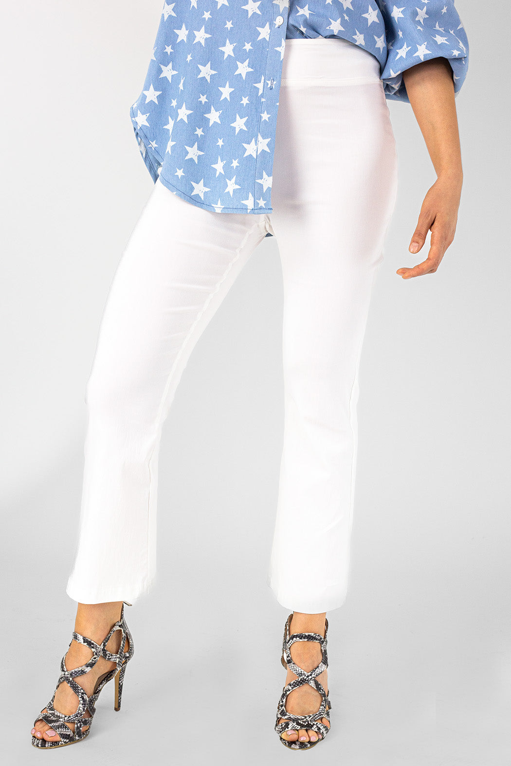Easy Days Stretch Pants Ivory - Final Sale