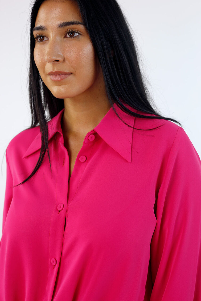 Hot Pink Soft Touch Zhoush Shirt - SALE