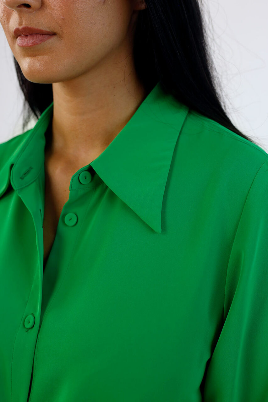 Green Soft Touch Zhoush Shirt - SALE