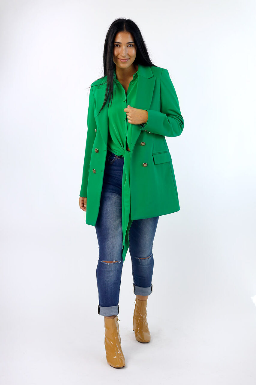 Green Soft Touch Zhoush Shirt - SALE